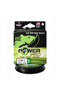 Plecionka Power Pro Moss Green 0,06mm 3kg