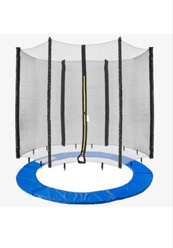 Osłona krawędzi trampoliny + siatka 244 cm