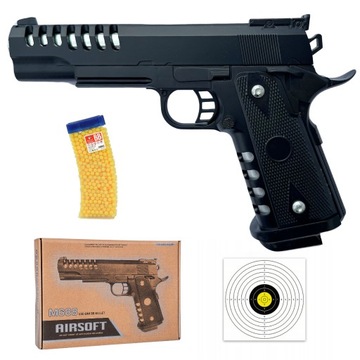 PISTOLET METALOWY NA KULKI COLT REPLIKA + GRANAT