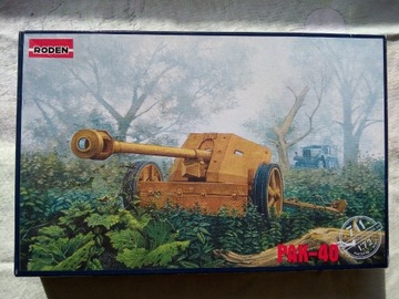 Roden 711 German WWII Gun PAK-40 1/72