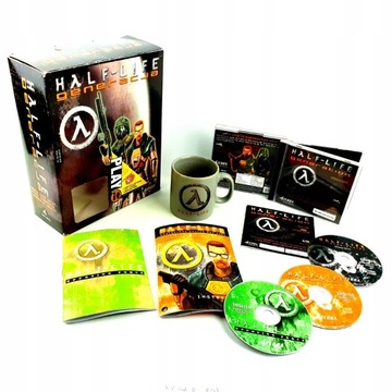 HALF LIFE 1 GENERACJA POLSKI BIG BOX + KUBEK PC PL