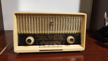 Radio lampowe Philips Philetta B2D33A elfenbein