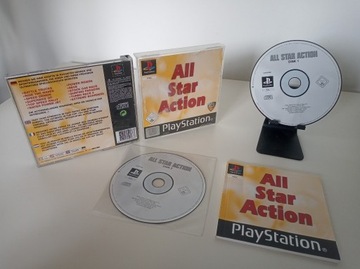 All Star Action PSX PS1 PlayStation 3xA