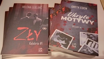 Zły i Ukryte motywy - 2 książki + zakładki