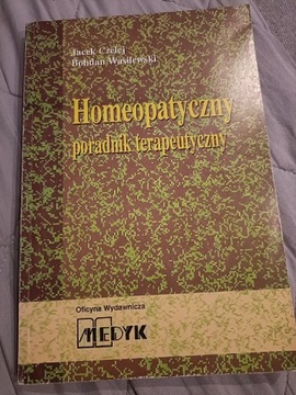 Homeopatyczny poradnik terapeutyczny. J.Czelej