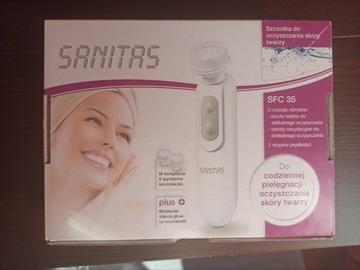 Szczoteczka do oczyszczania skóry twarzy-Sanitas