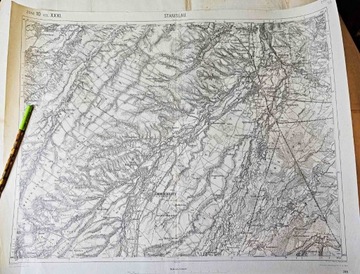 Stara mapa Stanislau 1914 rok