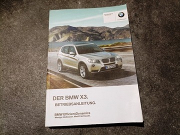 Instrukcja obsługi BMW X3 Drive