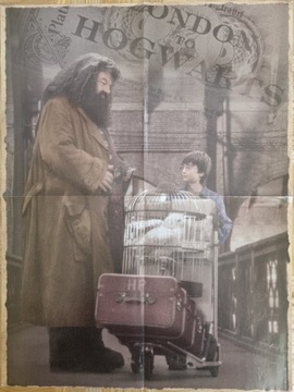 Plakat dwustronny Harry Potter A2 stan bdb