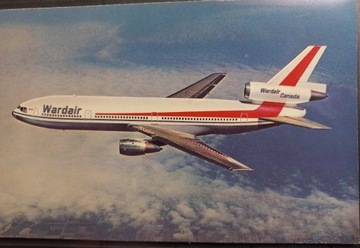 Pocztówka Wardair Canada McDonnell Douglas DC-10