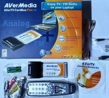 Karta tunera TV/FM AVerMedia AVerTV CardBus Plus