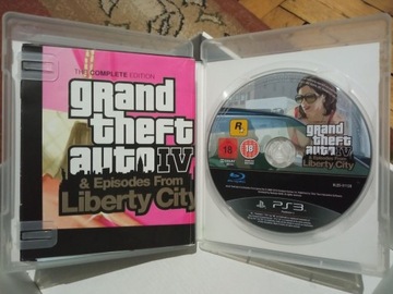 Gra GTA IV Episodes from Liberty City PS3 + mapa