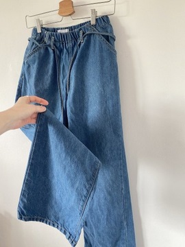 Spodnie jeansy wide leg ZARA 32