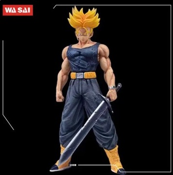 Anime Dragon Ball figurka Saiyan Future Trunks PVC A 20 cm
