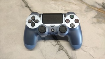 Dualshock 4 ORYGINAŁ pad dla PS 4 titanium blue