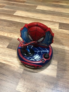 SPIDERMAN Zegar Budzik Alarm Projektor Radio