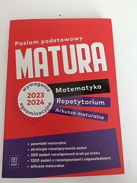 Matura matematyka repetytorium 2023 2024