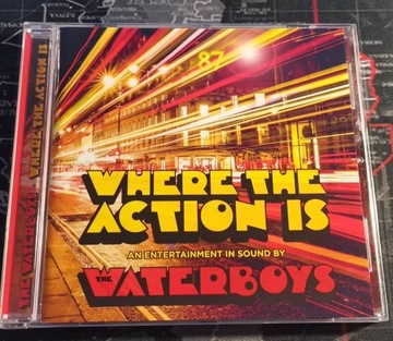 [CD] WATERBOYS  - WHERE THE ACTION IS 