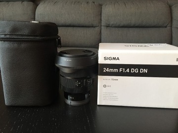 sigma 24 1.4 dg dm Sony pełna klatka