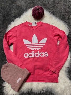 Bluza różowa Adidas czapka beanie gratis