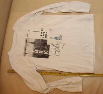 Koszulka chłopięca z długim rękawem 119-131