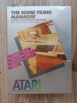 Home Filing Manager Atari 8-bit NOWY