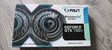 Palit GeForce CUDA GTX 750 Ti StormX DUAL
