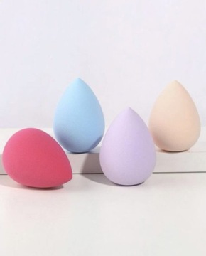 Zestaw 4 gąbek do makijażu Beauty blender gąbka