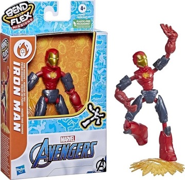 Avengers Bend and Flex Figurka, Iron Man