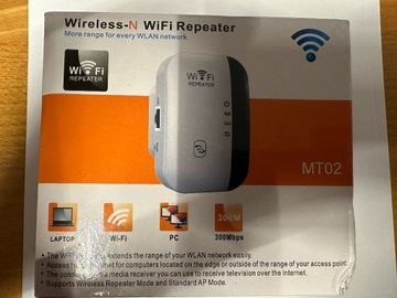 WZMACNIACZ WIFI SYGNAŁU REAPETER 300MB/S 2,4GHz