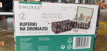 Dwa kuferki na drobiazgi nowe+gratis