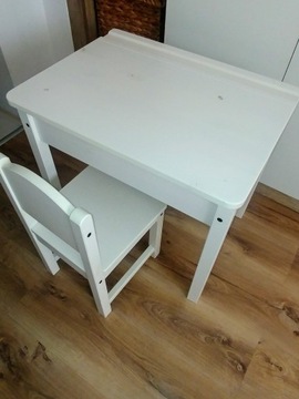 Biurko i krzesło IKEA Sundvik