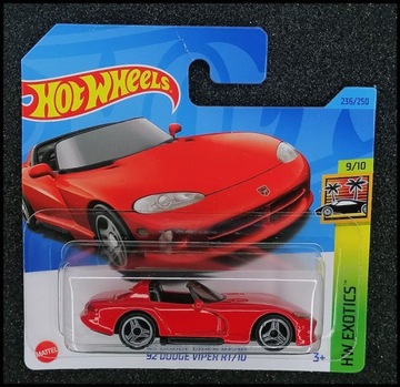 HOT WHEELS '92 DODGE VIPER RT/10 HW EXOTICS HKG71