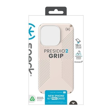 Speck Presidio2 Grip - Etui iPhone 15 Pro (Bleache