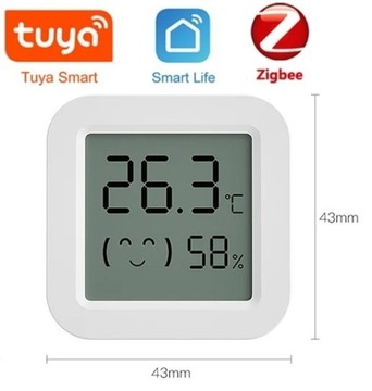 Tuya Zigbee - czujnik temperatury wilgotności