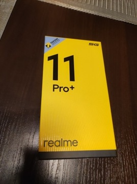 Telefon Realme 11 Pro + nowy  512g czarny