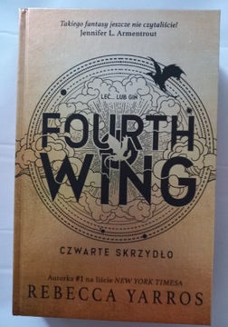 Fourth Wing. Czwarte Skrzydło. Rebecca Yarros