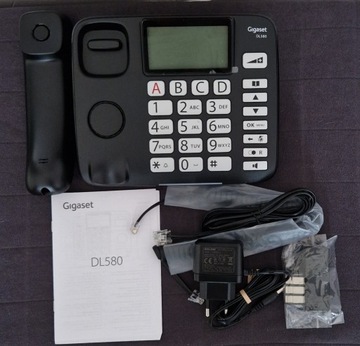 Gigaset DL580 - Telefon Przewodowy