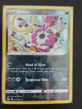 Lost Origin - Hoopa rare Reverse Holo