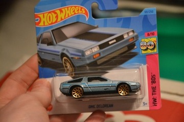 Hot Wheels DMC Delorean blue