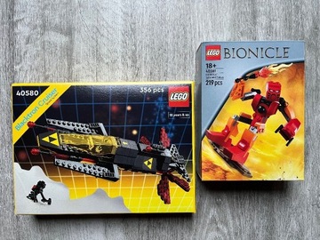 Lego - 2 zestawy: Bionice 40581, Icons 40580