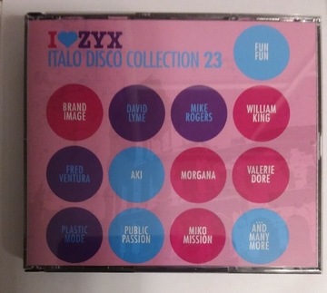 I Love ZYX Italo Disco Collection 23   3CD