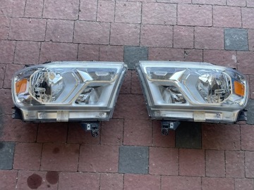 RAM 1500 DODGE REFLEKTOR LAMPA PRAWA LEWA OEM