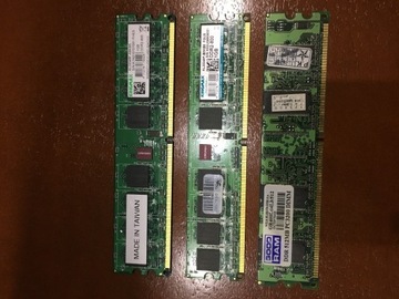 Pamięć RAM 1GB DDR2 800