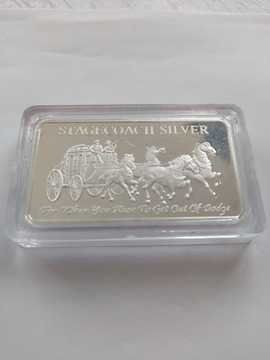 Stagecoach Silver 1 Ounce 