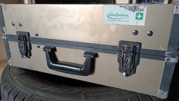 Kufer walizka aluminiowa na motocykl  narzędzia 