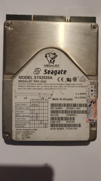 SEAGATE ST52520A 2.5GB 100% OK IDE/ATA