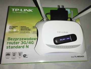 Router TP-LINK TL-MR3420 + modem Huawei E3131
