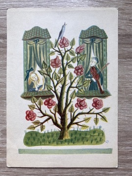  Olga Siemaszko pocztówka ilustracja
