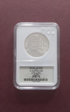 10 zł Bronisław Piłsudski 2008 r PR70